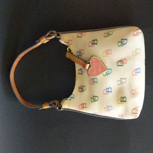 DOONEY & BOURKE Signature Rainbow Handbag Bitsy Bag